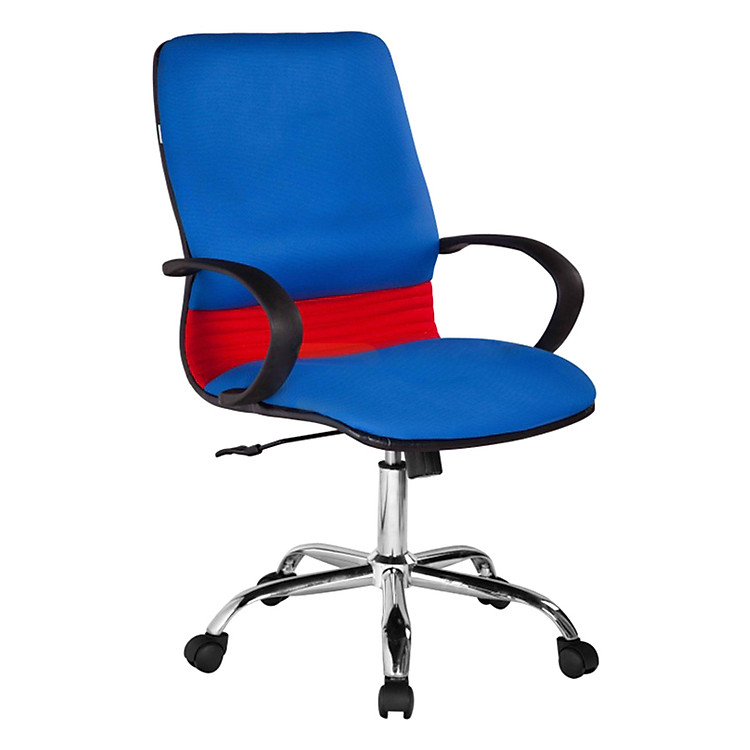 Ghế Trưởng Phòng Khung Đúc Chân Thép Mạ IBIE IB314 - Xanh