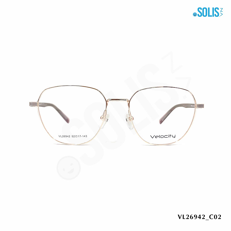 Gọng kính KL Velocity VL26942 - KÍNH KIM LOẠI HIỆU VELOCITY VL26942 KÍCH THƯỚC 52-17-143
