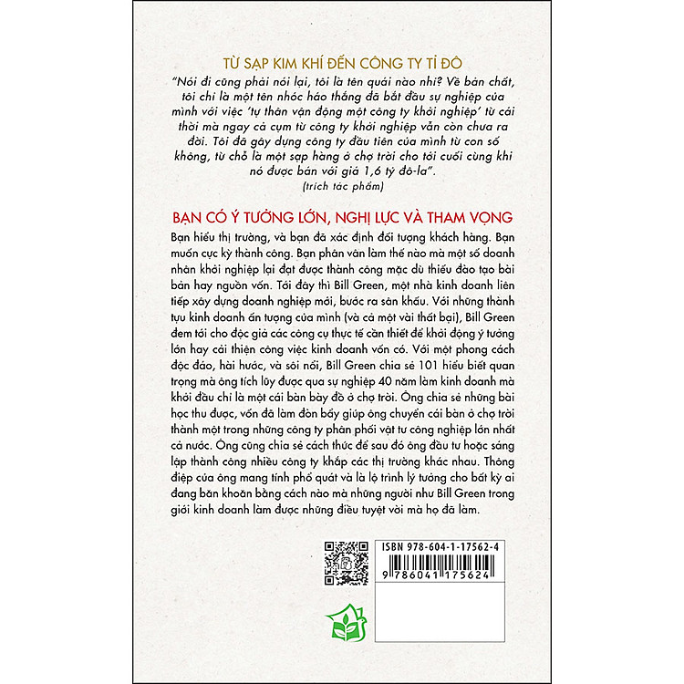 Tận Tâm Tận Lực - 101 Bài Học Kinh Doanh Thực Tiễn Cho Doanh Nhân Khởi Nghiệp - Ảnh 3