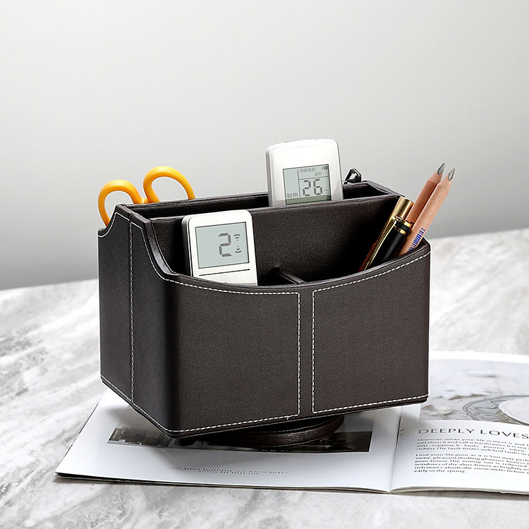 Cắm Bút Xoay Da Cao Cấp - Ảnh 3