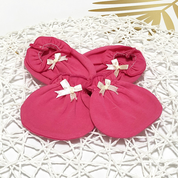 Combo 4 Chiếc Bao Tay Bao Chân Cho Bé