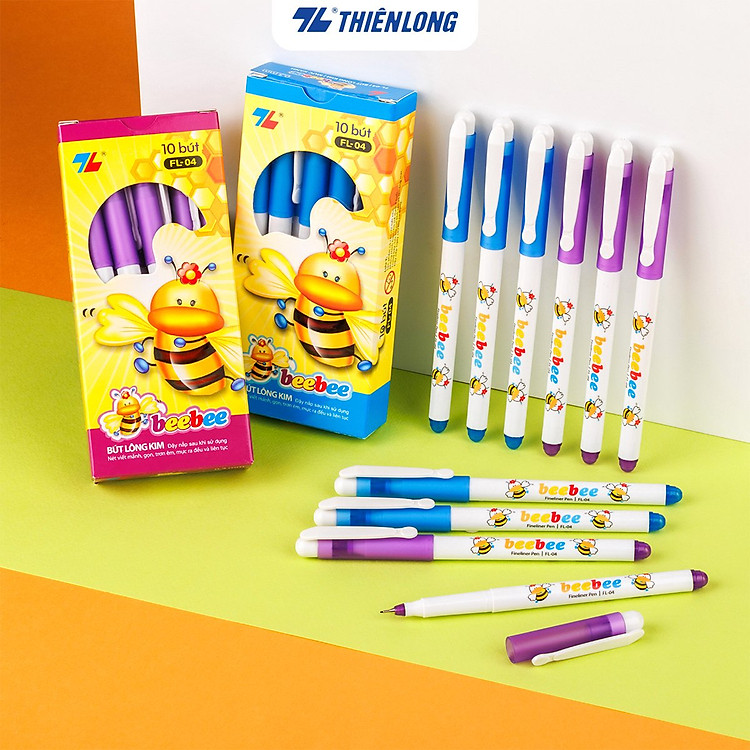 Bút Lông Kim Beebee Thiên Long FL-04 (10 cây)
