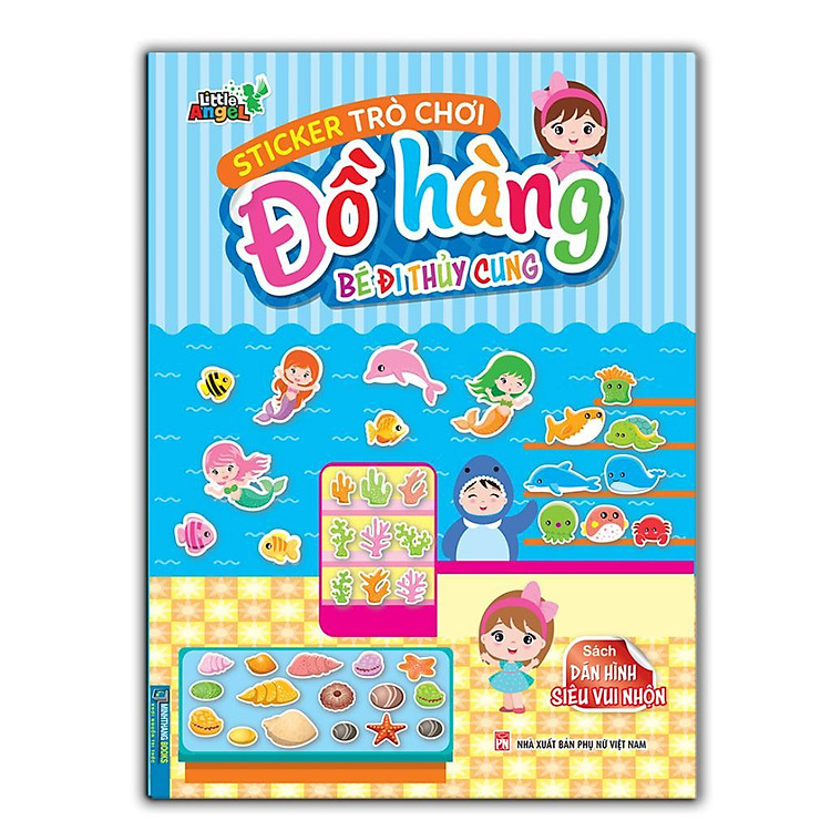 Sticker Trò Chơi Đồ Hàng – Bé Đi Thủy Cung – Dán Hình Siêu Vui Nhộn
