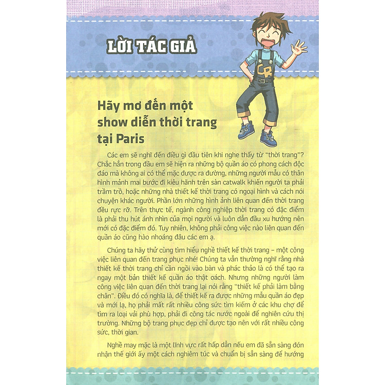 Lựa Chọn Cho Tương Lai: Job? - Nhà Thiết Kế Thời Trang - Ảnh 5