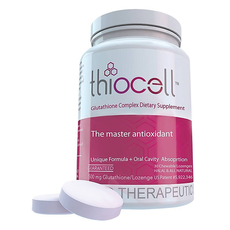 Viên Ngậm Trắng Da Thiocell - Hộp 30 Viên Ngậm