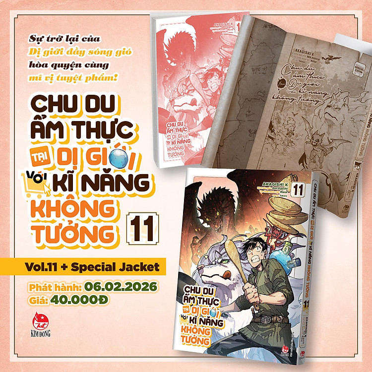 Truyện tranh Chu Du Ẩm Thực Tại Dị Giới Với Kĩ Năng Không Tưởng full 11 tập - Chang Book