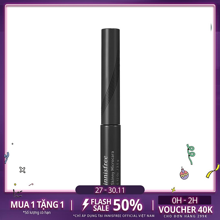 Mascara Chải Mi Innisfree Skinny Microcara 3.5G