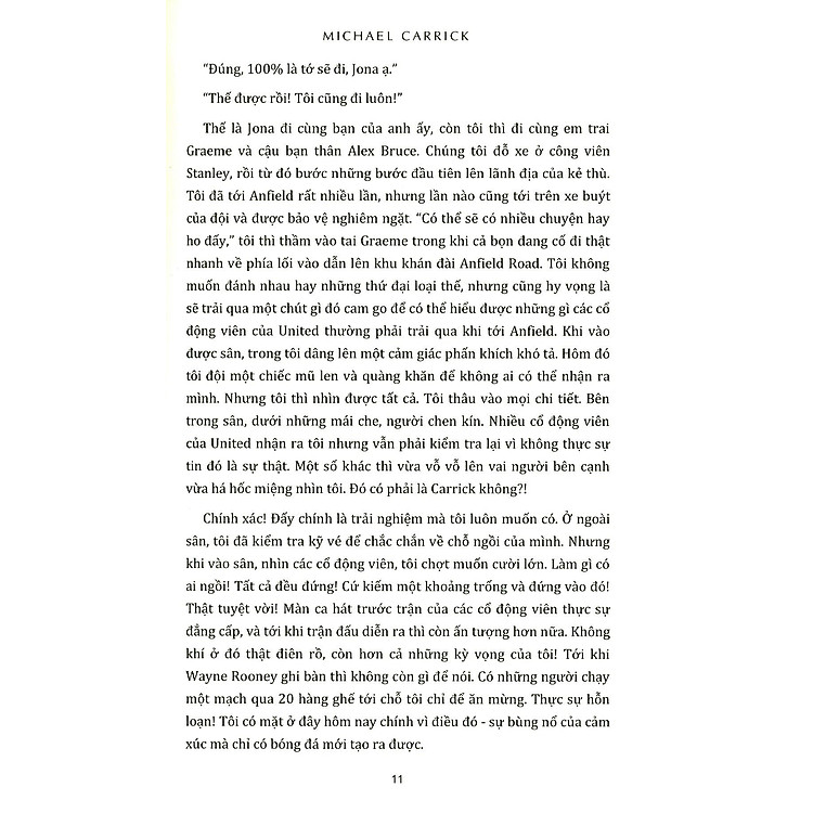 Tự Truyện Michael Carrick – Giữa Những Lằn Ranh - Ảnh 2
