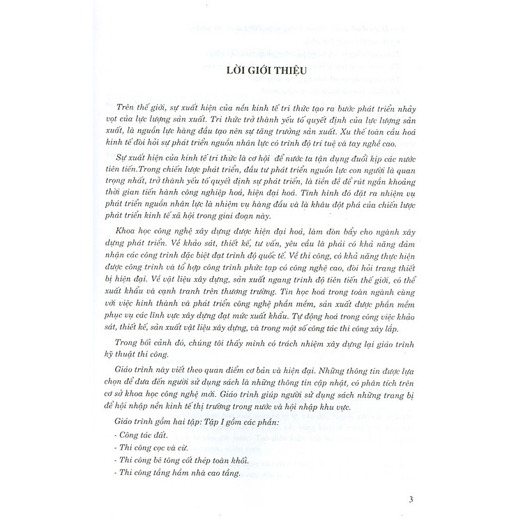 Kỹ Thuật Thi Công - Tập 1 (Tái bản năm 2020) - Ảnh 6