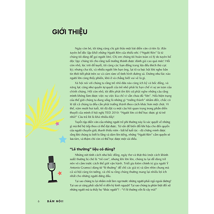 Dám Nói! - Các Bài Phát Biểu Của Những Người Trẻ Truyền Cảm Hứng - Ảnh 6