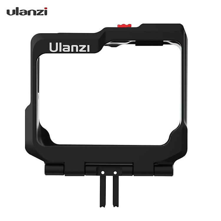 ulanzi Metal Camera Cage with Dual Cold Shoe Mounts Protective Frame Cace Vlog Accessories Replacement for Insta360 ONE