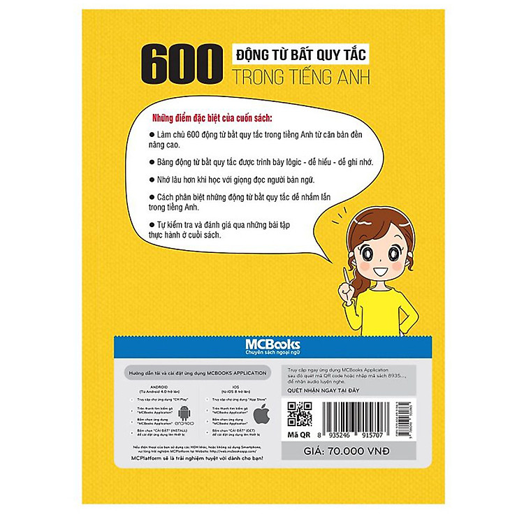 600 Động Từ Bất Quy Tắc Trong Tiếng Anh Cho Người Học Ngữ Pháp Căn Bản - Ảnh 5