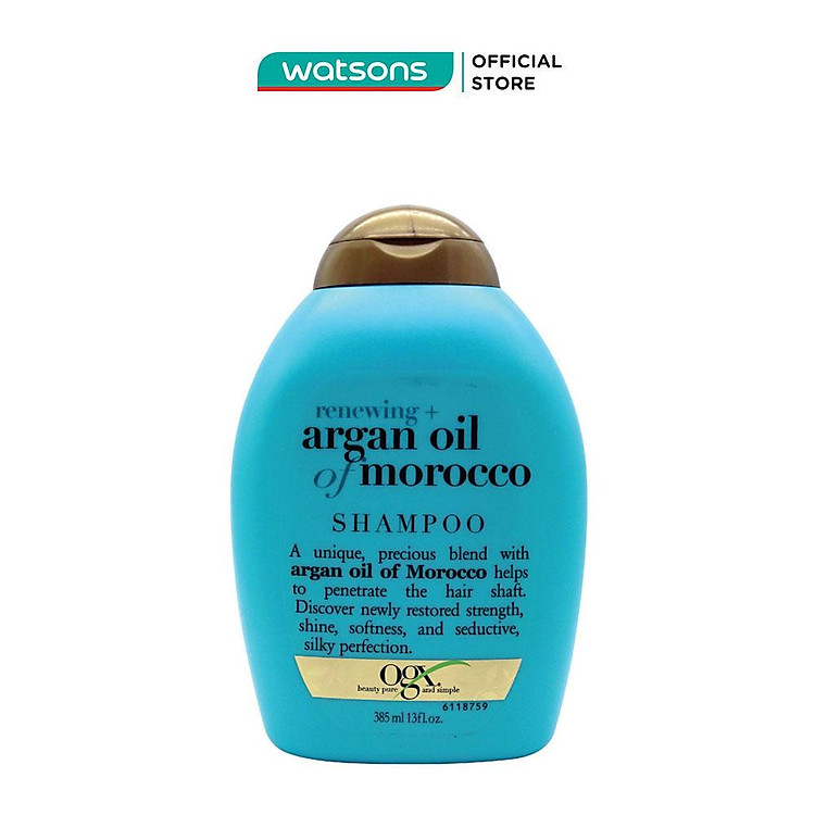 Dầu Gội OGX Renewing + Argan Oil Of Morocco Phục Hồi Hư Tổn 385ml