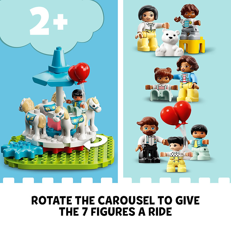 LEGO DUPLO 10956 Công viên giải trí Chính hãng Tiết kiệm - Hình ảnh 3