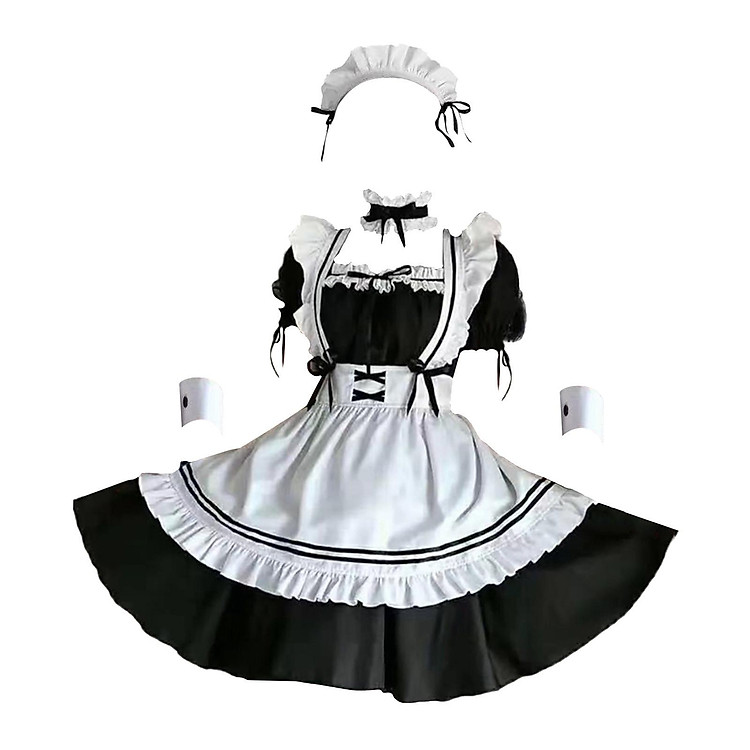 Maid Costume Maid Dresses Classic Japanese Anime Maid Outfit S