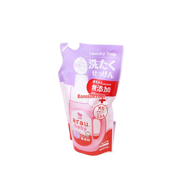 Mua Nước giặt thảo mộc Arau Baby 720ml Chính hãng Giá rẻ - Hình ảnh 2