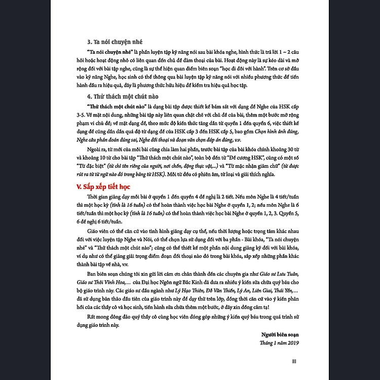 Giáo Trình Tiếng Trung Tăng Cường (Khổ Lớn - In Màu) - Giáo Trình Nghe 1 - Ảnh 8