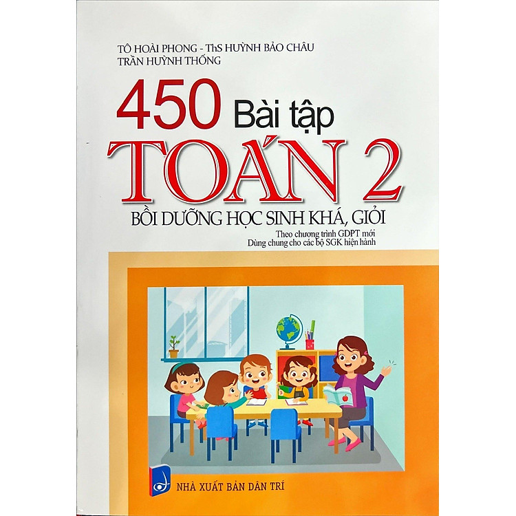 450 Bài Tập Toán – Lớp 2 – Bồi Dưỡng Học Sinh Khá, Giỏi