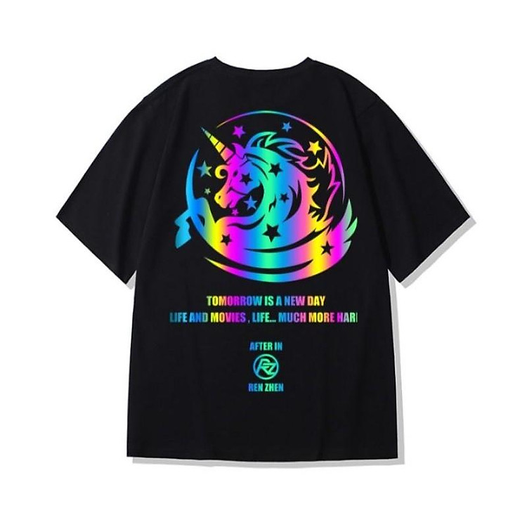 áo phản quang ngựa 1 sừng nam nữ mặc dk mặc đôi mặc nhóm siêu chất