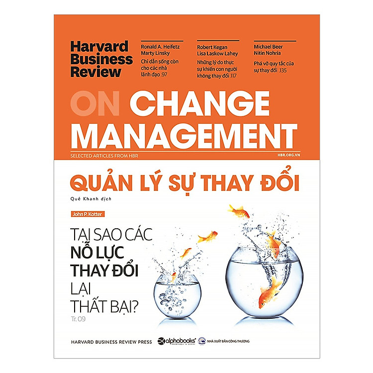 HBR On Change Manegement – Quản Lý Sự Thay Đổi