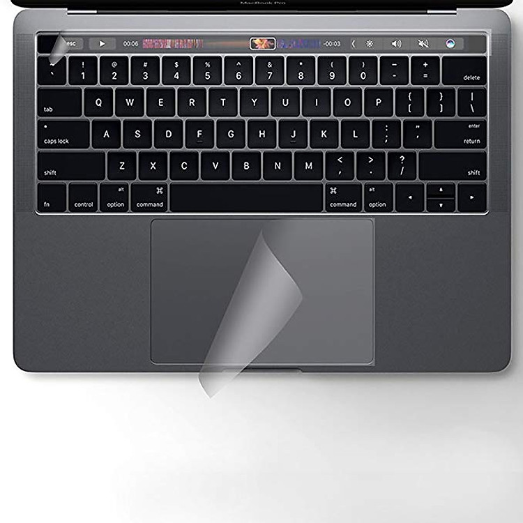 Miếng dán trong suốt bảo vệ chống xuớc Touch-pad cho MAcbook siêu mỏng - Cảm giác thật - Hàng chính hãng