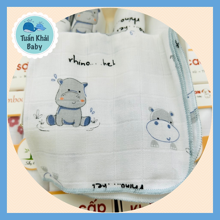 Khăn Sữa Sợi Tre Cao Cấp CUNCON Chính hãng Tiết kiệm - Hình ảnh 5