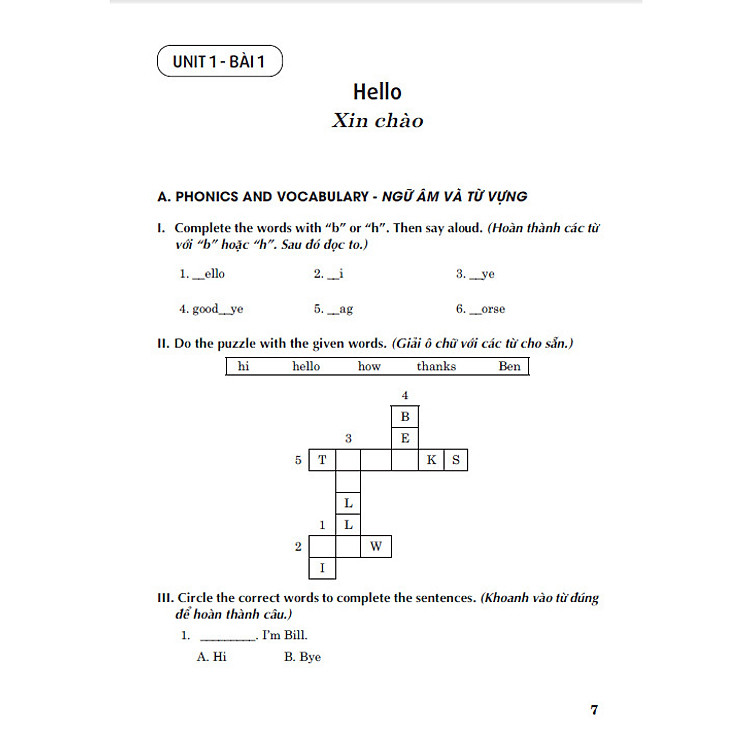 Bài Tập Dùng Kèm Tiếng Anh 3 - Ảnh 5