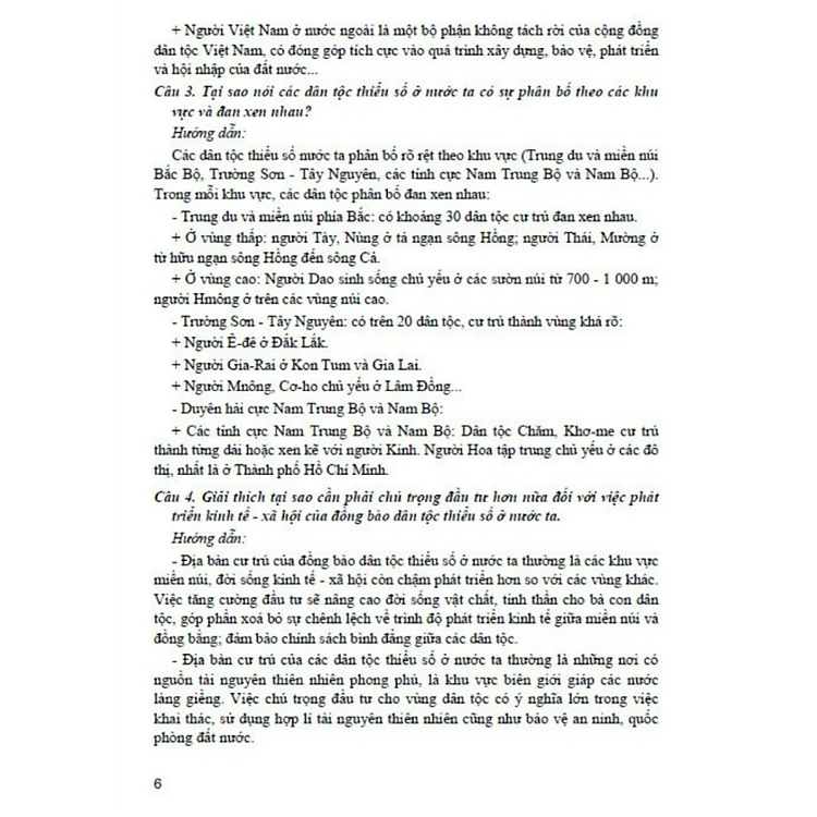 Câu hỏi và bài tập bồi dưỡng học sinh giỏi địa lí 9 (HA) - Ảnh 5