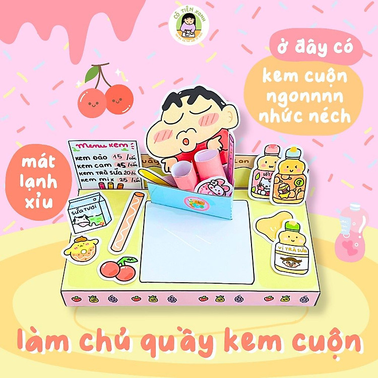 Bộ Tranh Tương Tác Cô Tiên Xanh Chính hãng Tiết kiệm - Hình ảnh 2