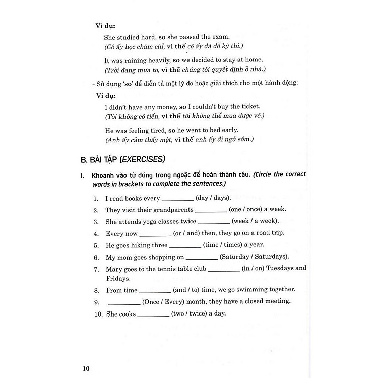 Ngữ Pháp Và Bài Tập Thực Hành Tiếng Anh Lớp 10 - Ảnh 7