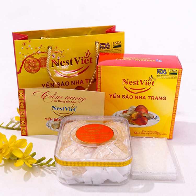 Voucher 100Gr Yến Tinh Chế - Yến Sào Cao Cấp Nha Trang NestViet