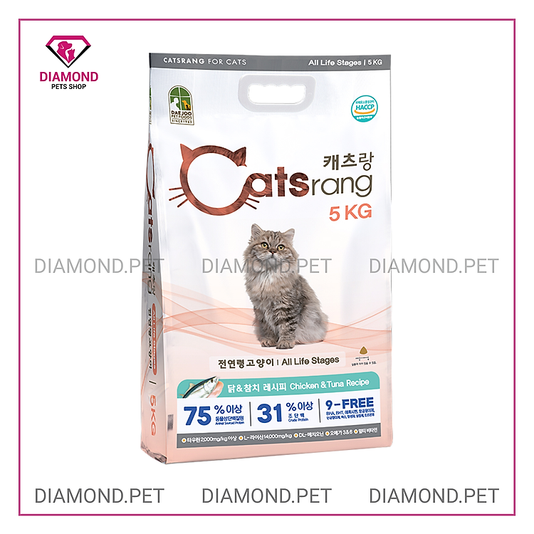 (5KG) THỨC ĂN HẠT CHO MÈO MỌI LỨA TUỔI CATSRANG
