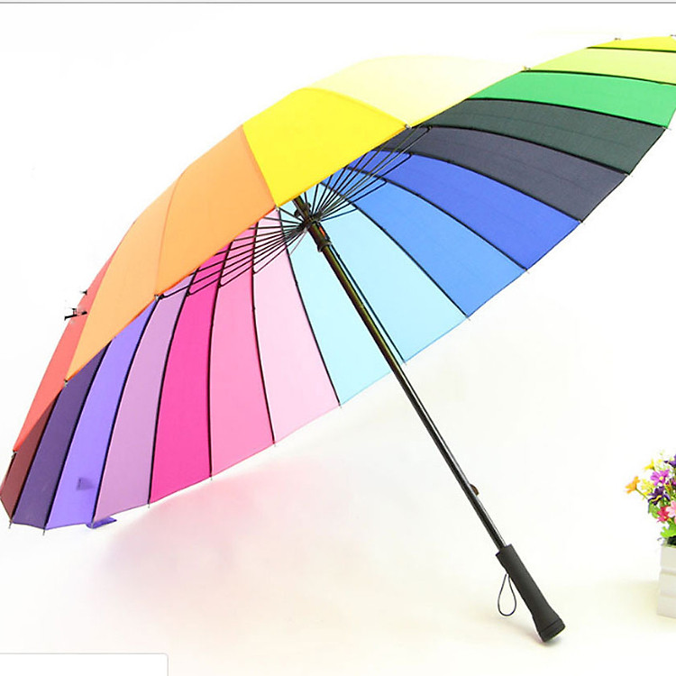 Dù 7 màu tự bung