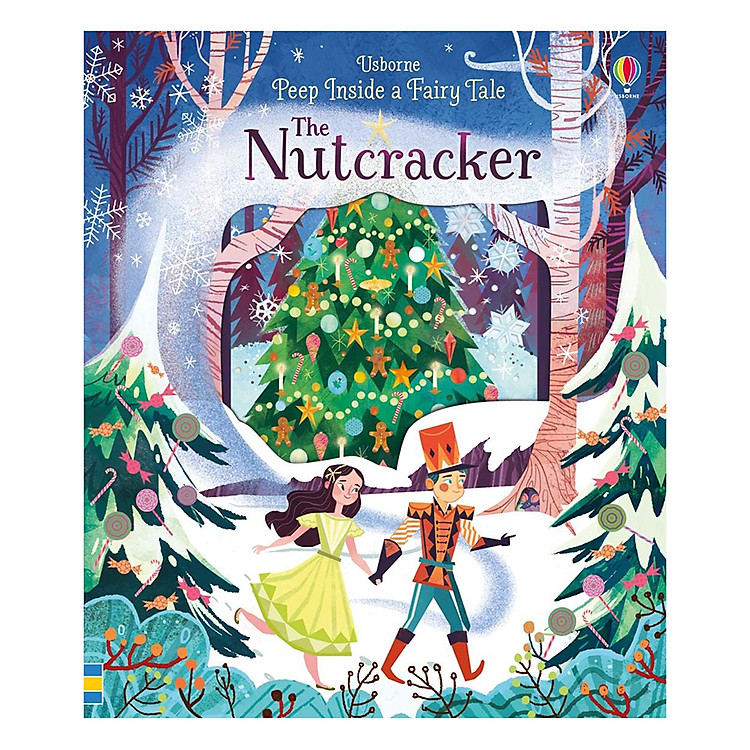 Sách Usborne Peep Inside A Fairy Tale: The Nutcracker
