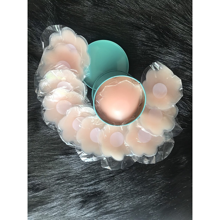 HỘP 5 ĐÔI Dán ngực silicon Miếng dán ngực dùng nhiều lần