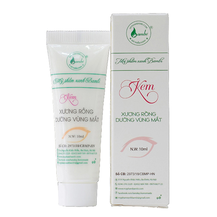 Kem xương rồng dưỡng vùng mắt Bambi 10ml