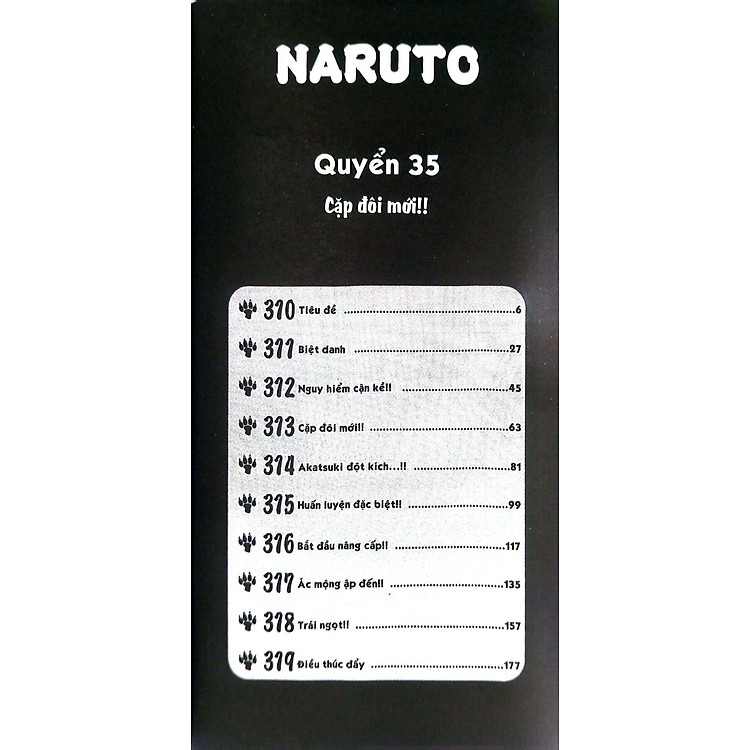 Sách - Naruto - Tập 35 - Cặp Đôi Mới!! (Tái Bản 2025)