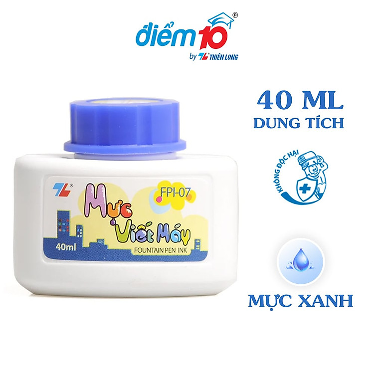 Mực bút máy Thiên Long Điểm 10 FPI-07 – Tím