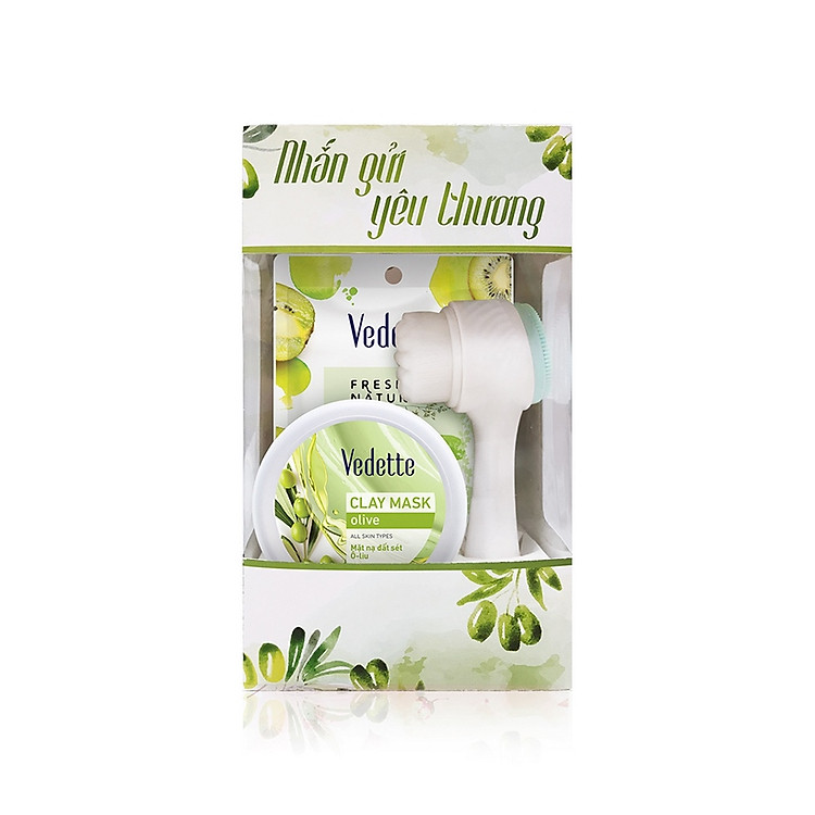 Combo Quà Tặng Vedette - Mặt Nạ Sạch Sâu Tươi Trẻ