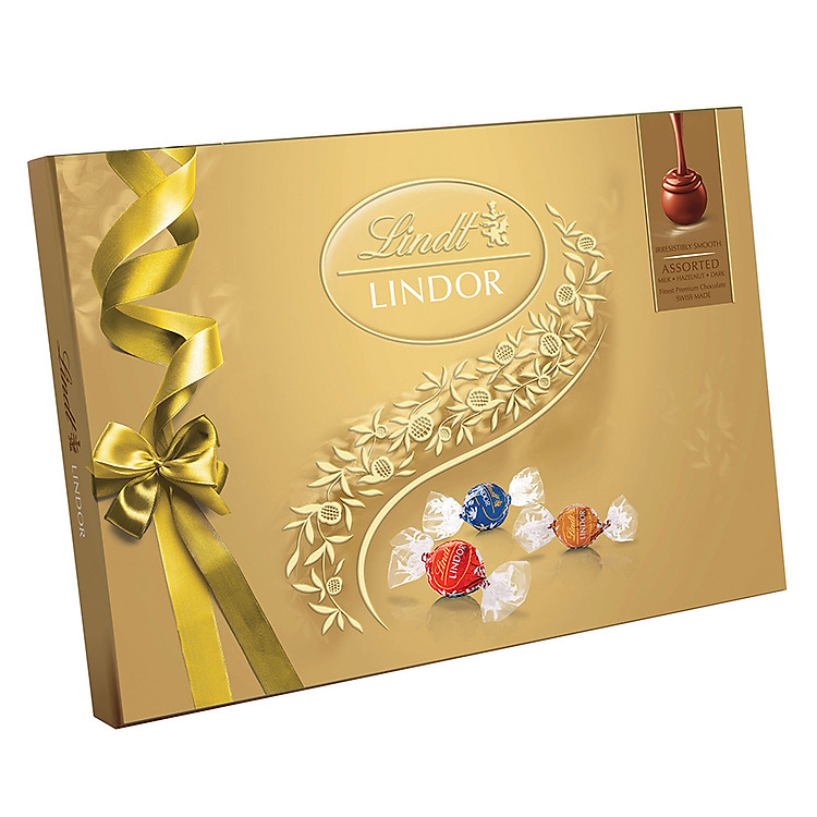 Hộp Quà Socola Lindt Lindor Assorted (168g)