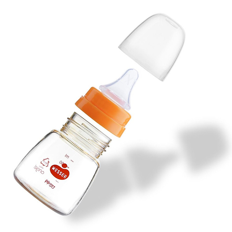 Mua Bình sữa PPSU Wesser 60ml Chính hãng Ưu đãi - Hình ảnh 2
