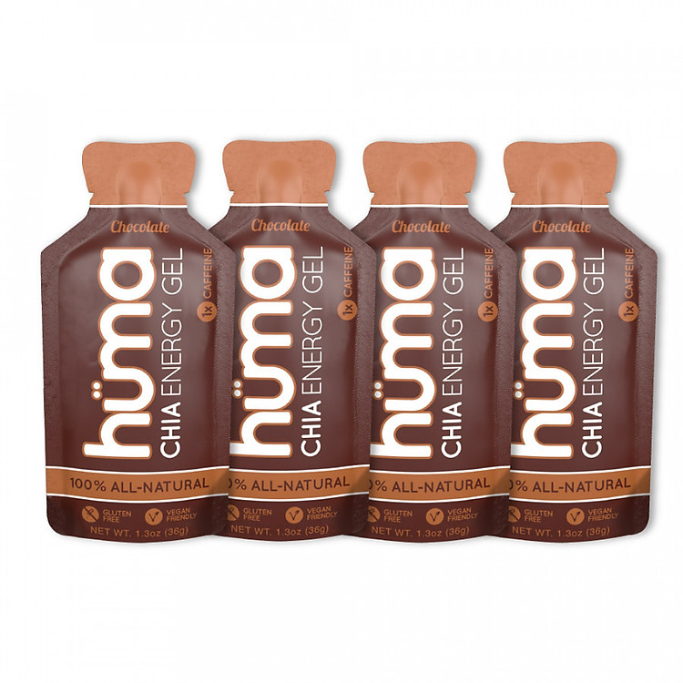 Combo 4 Gói Gel Năng Lượng Huma Chocolate/ Vị Socola
