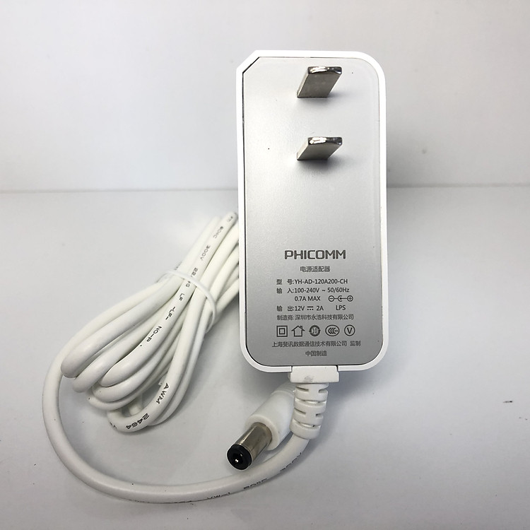 Nguồn Adapter cho Camera PHICOMM 12V 2A, sử dụng cho mắt camera và các thiết bị sử dụng nguồn 12V - Hàng Chính Hãng