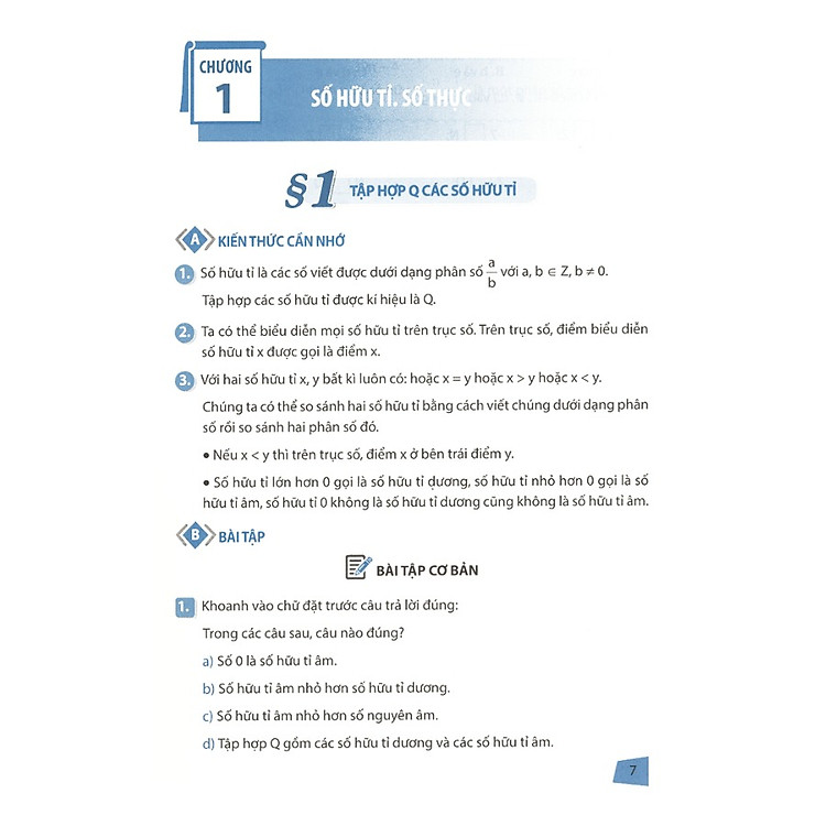 Rèn Kĩ Năng Học Tốt Toán Lớp 7 - Ảnh 3