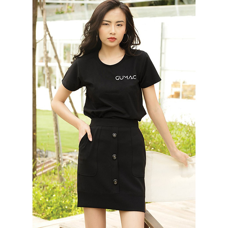 Áo Thun Nữ In Chữ Gumac AT08949