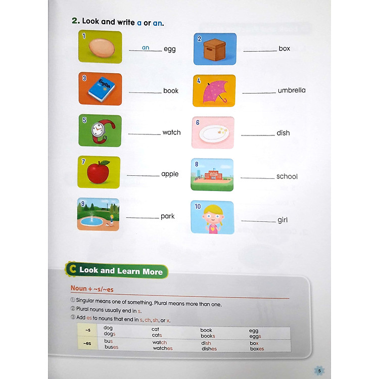 My First Grammar 1 Workbook (2nd Ed.) - Ảnh 5