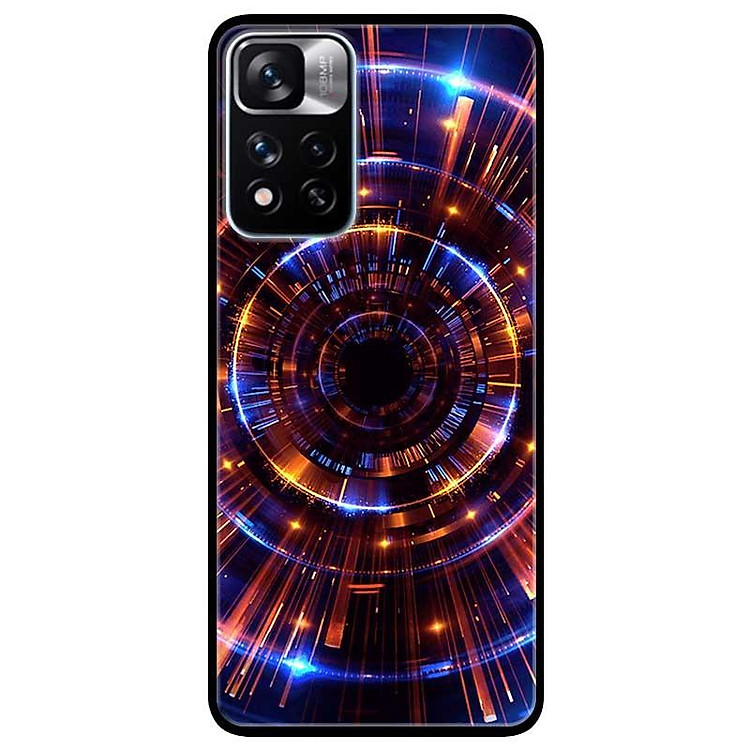 Ốp lưng dành cho Xiaomi Redmi Note 11 Pro 5G ( Bản Nội Địa ) - Vòng Tròn Vàng Xanh