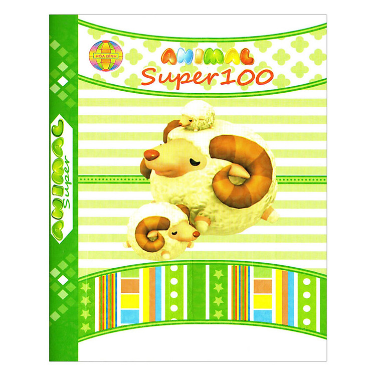 Quyển Tập Super 100 4 Ô Ly Hòa Bình (96 trang) (10 quyển) - Ảnh 4