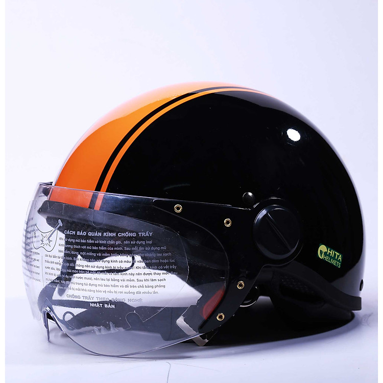 Mũ Bảo Hiểm Chita- 1/2 đầu CT6HD(K) - Hàng Chính Hãng
