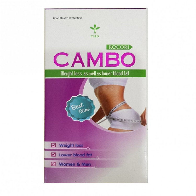 Viên hỗ trợ giảm cân giảm mỡ - Viên hỗ trợ giảm cân Cambo - Lọ 30 viên